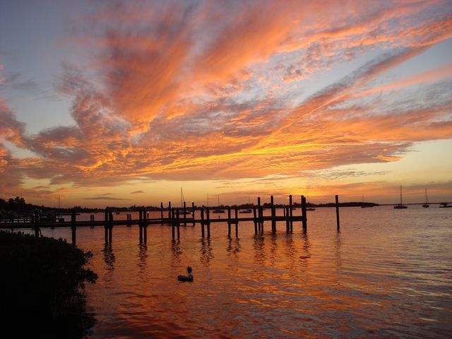 Sunset in the Florida Keys - natural beauty is all around