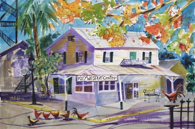 Key West Art Center and Gallery is Key West’s oldest art gallery.