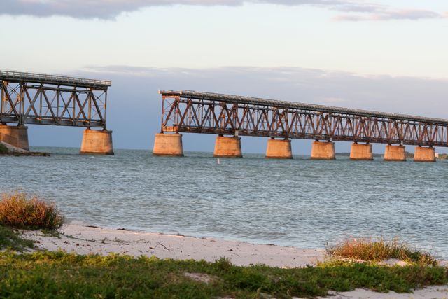 Henry Flagler’s famed railroad, completed in 1912, helped to transform Bahia Honda Key into a subtropical destination. 