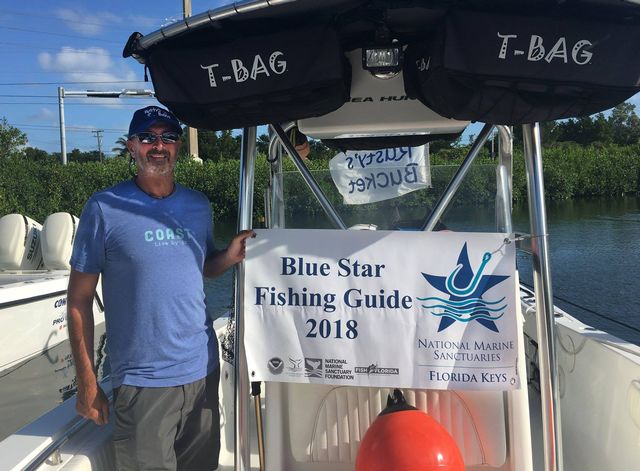 Blue Star is a volunteer recognition program established by the sanctuary to promote both responsible fishing and diving in the Keys.