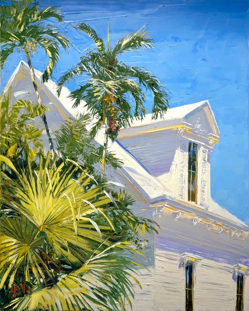 'The Big Picture' is one of Peter Vey's original art works at Gallery on Greene in Key West.