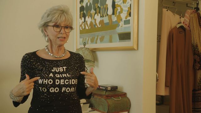 The life of performer Rita Moreno and her embodiment of the American Dream are explored in 'Rita Moreno: Just a Girl Who Decided to Go For It.' Image: Tropic Cinema