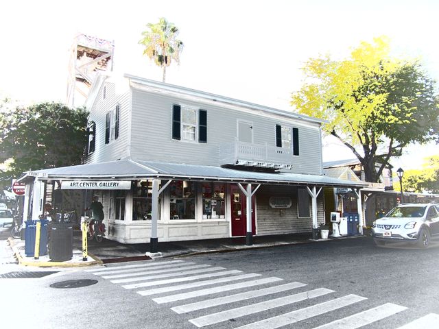 The Key West Art Center displays the work of more than 50 Keys artists in its historic gallery.