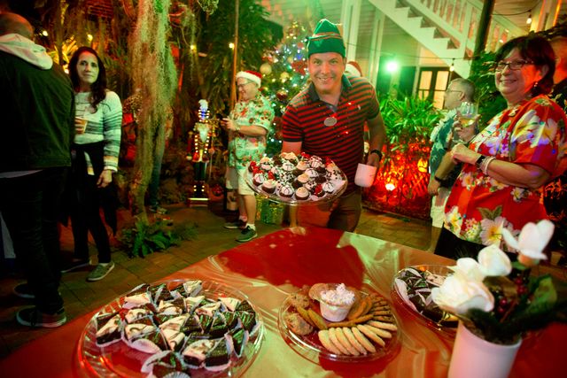 Island City House, located at 411 William St. in Key West, is one of the enchanting locations that revelers can explore during the 2021 Holiday Historic Inn Tours, taking place Dec. 10 and 17. (Photo: Carol Tedesco/Key West Holiday Fest)