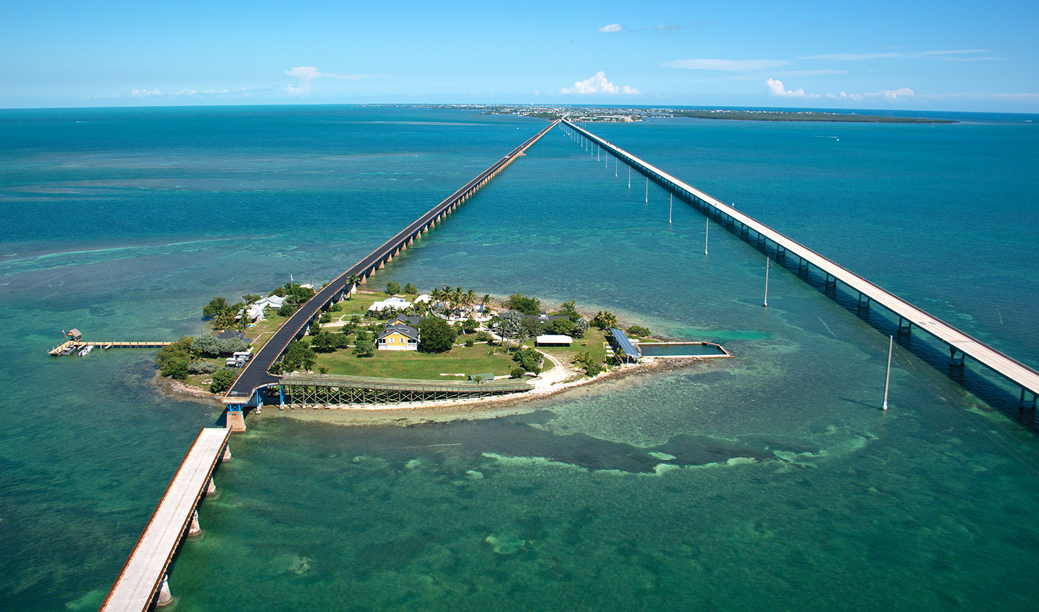 Historic bridge reopens in the Florida Keys