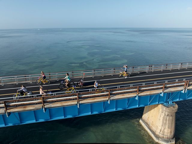 Among Marathon's experiences is enjoying “Old Seven,” the scenic 2.2-mile section of the bridge that serves as both a linear park and a gateway to historic Pigeon Key. 