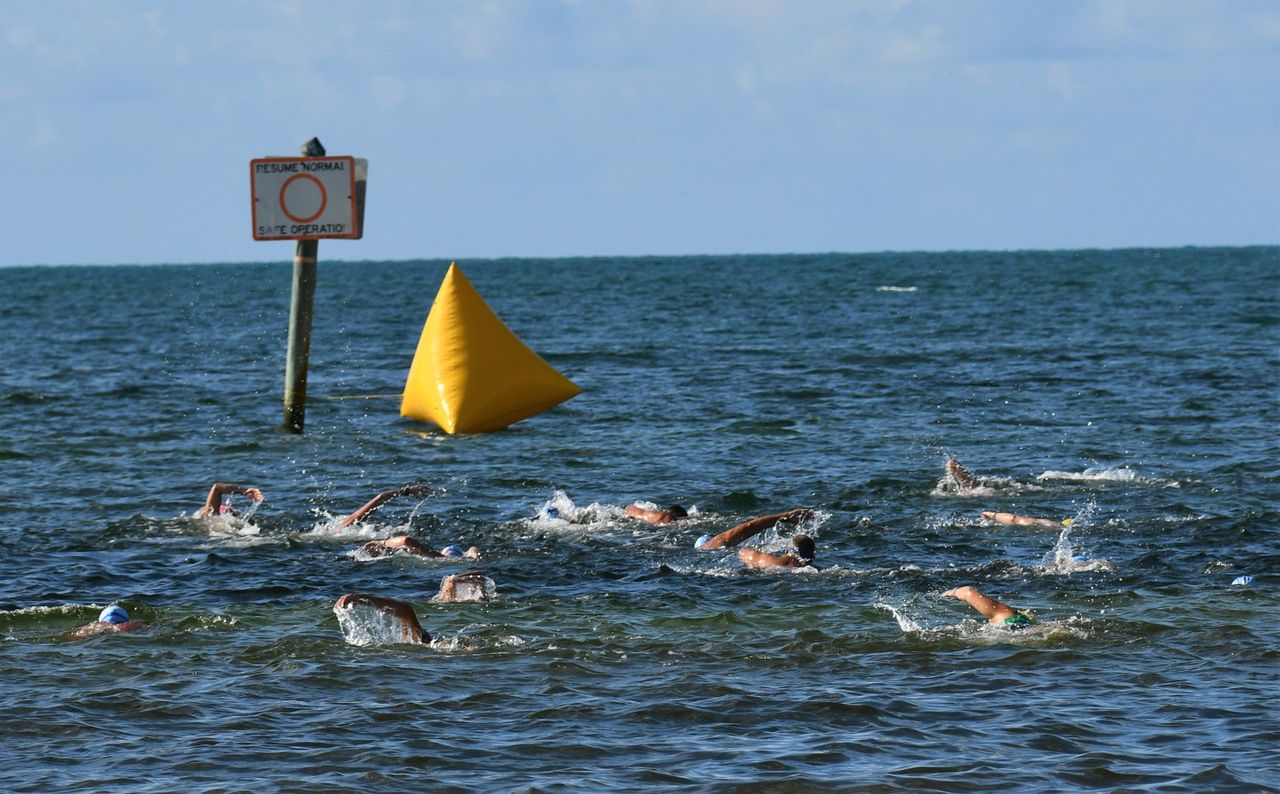 Images courtesy College of the Florida Keys Swim Around Key West