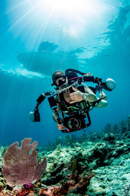 An avid diver since the age of 14, a dive trip to Palau helped her realize that ingredients in body-care products are toxic to fragile aquatic ecosystems.