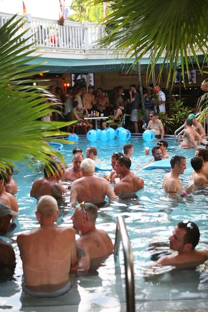 The fun and frolic are to continue Friday with an afternoon “Splash” pool party. Image: Key West Business Guild