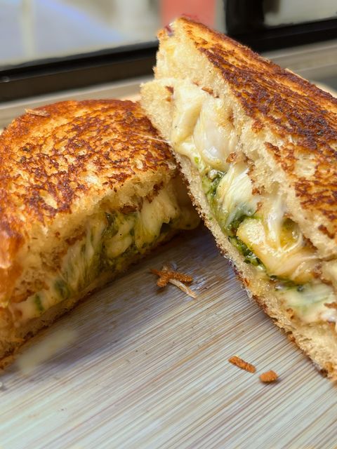 Who doesn't love a warm, gooey grilled cheese panini?