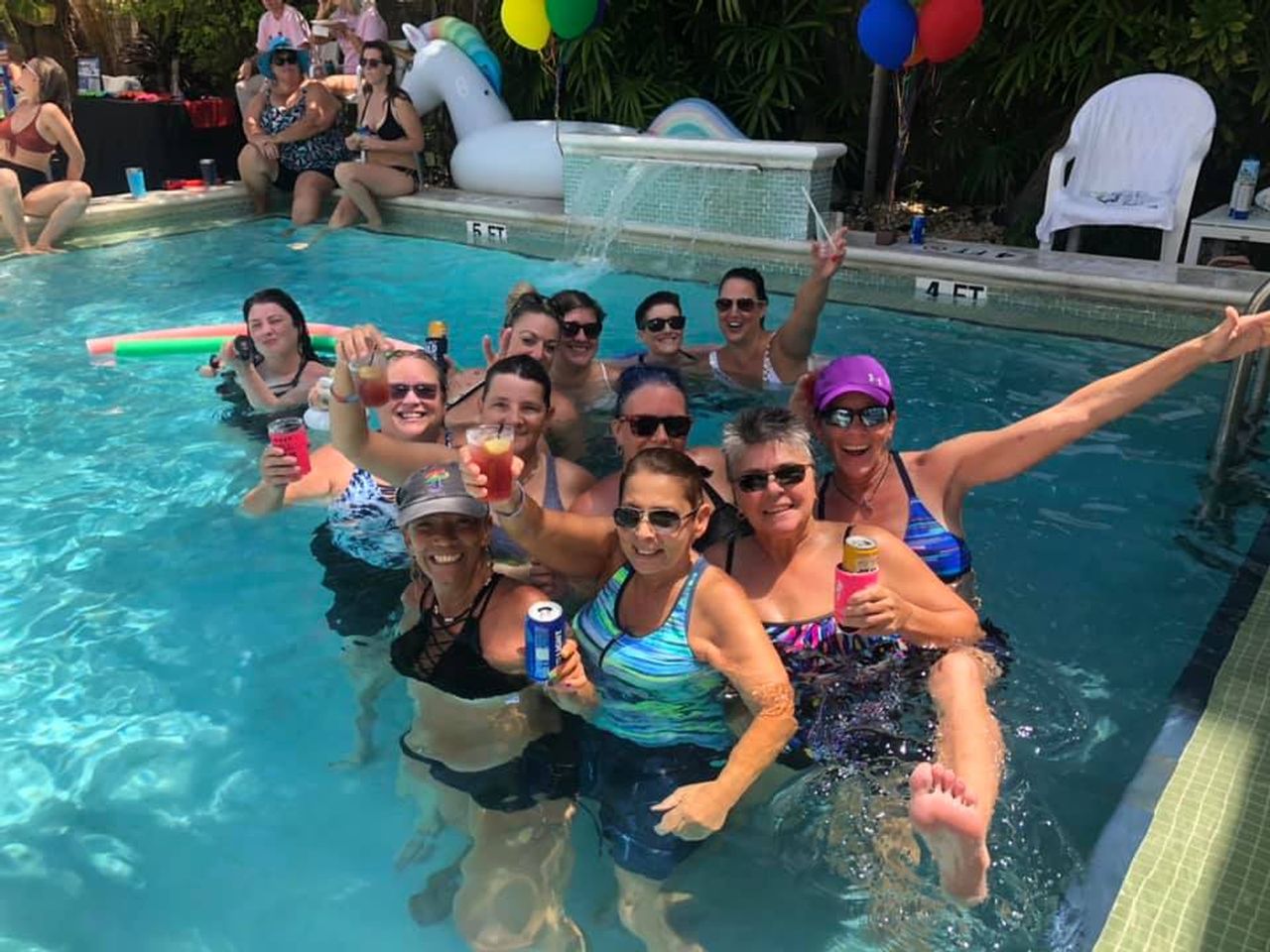 Entertainment and parties with like-minded people and relaxation on an accepting subtropical island  are all facets of the annual Womenfest. 