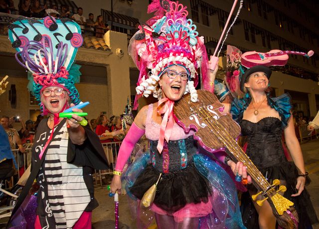 Key West's annual Fantasy Fest is a highlight of the island city's calendar