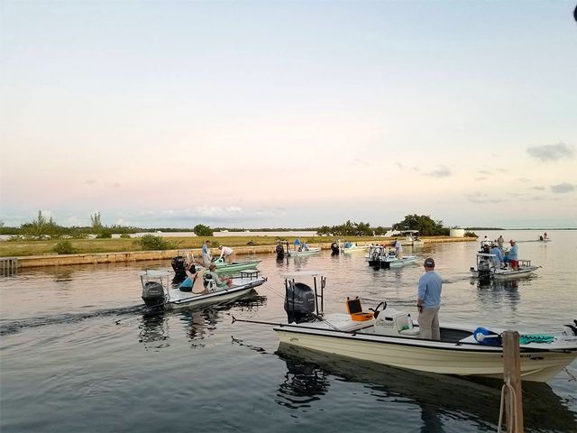 Anglers are ready to set out and test their skill at catching bonefish, permit and barracuda.