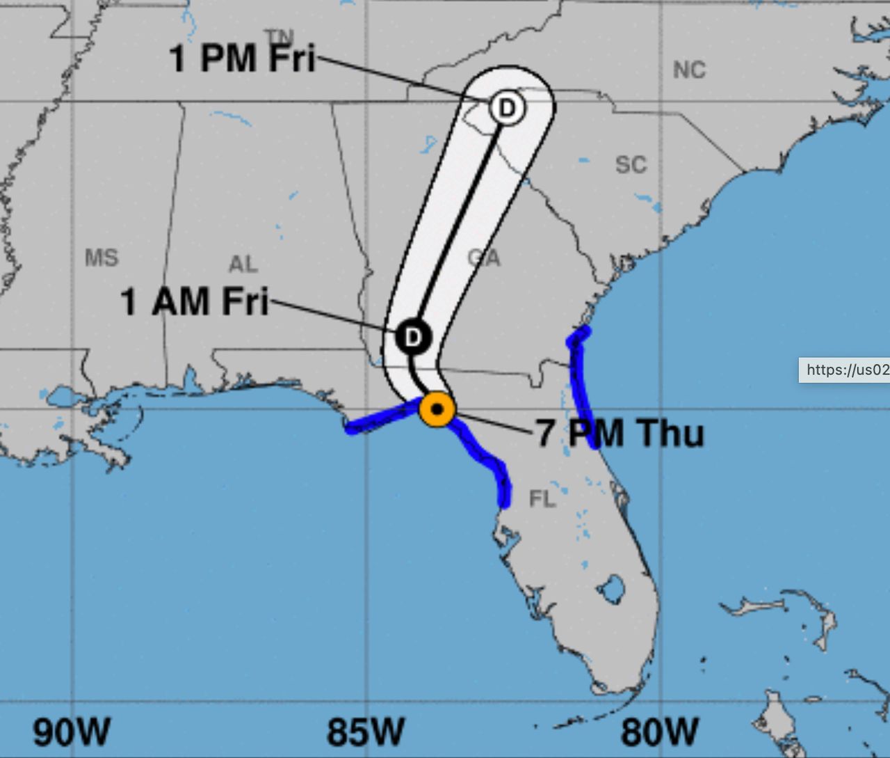 Tropical Storm Nicole Well Away From Keys Florida Keys