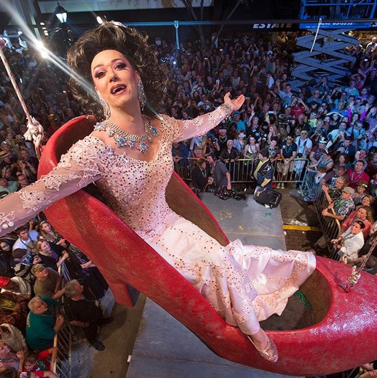 Renowned drag queen Sushi is to star in the “Red Shoe Drop” festivities for the 25th year. Rob O'Neal