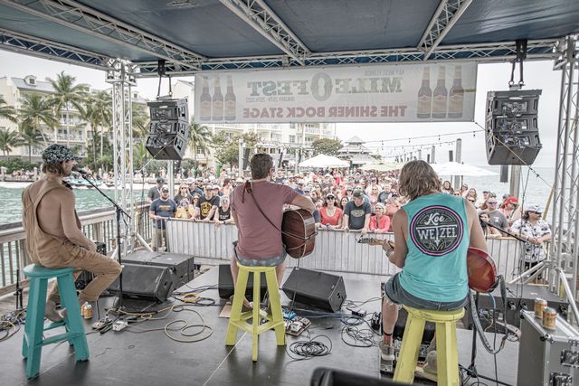 Main-stage performances are to complemented by shows at other island locations. Photo: Mile 0 Fest/Jeff Gallemore
