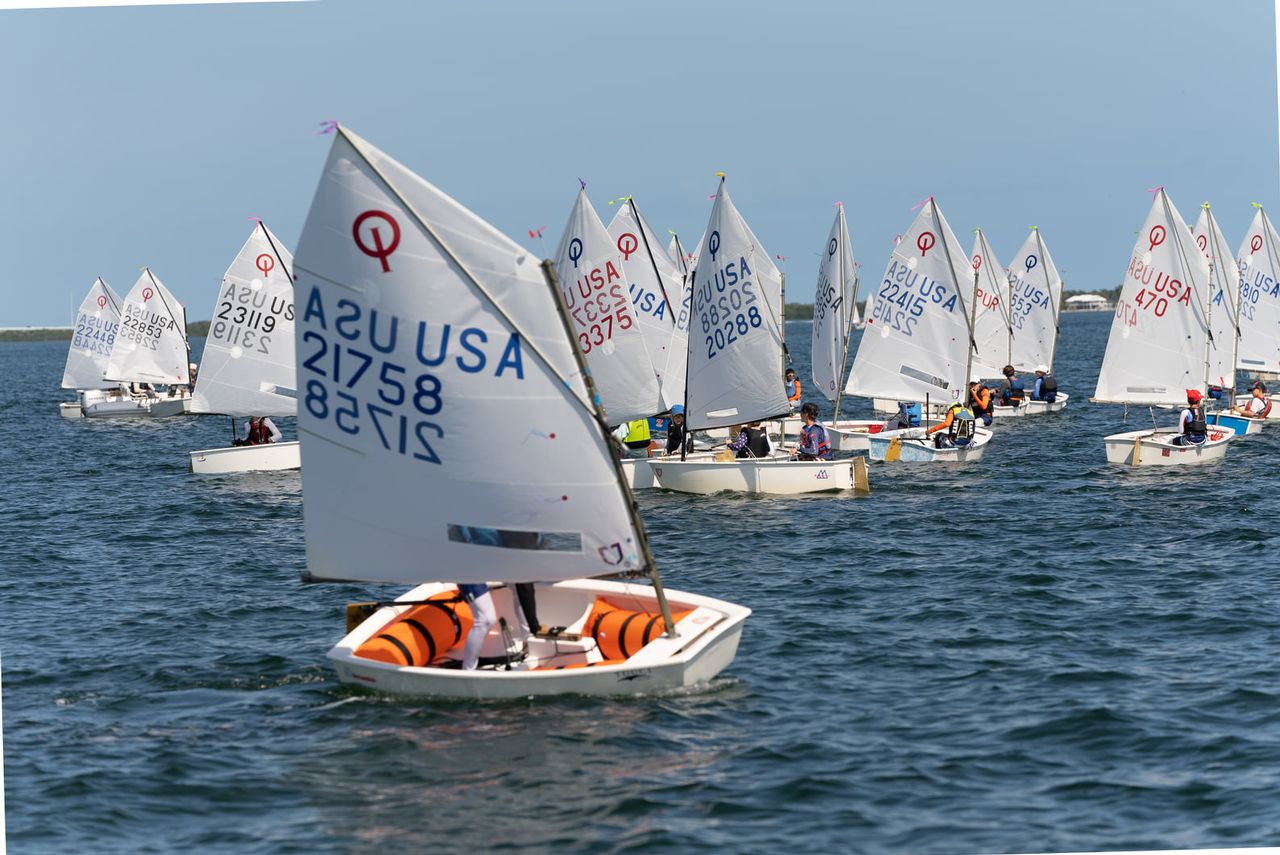 More than 250 sailors ages 8 to 18 from across the U.S. and Caribbean set sail on Key Largo’s Blackwater Sound Saturday and Sunday, Feb. 4 and 5, in the 14th annual Buccaneer Blast Regatta.