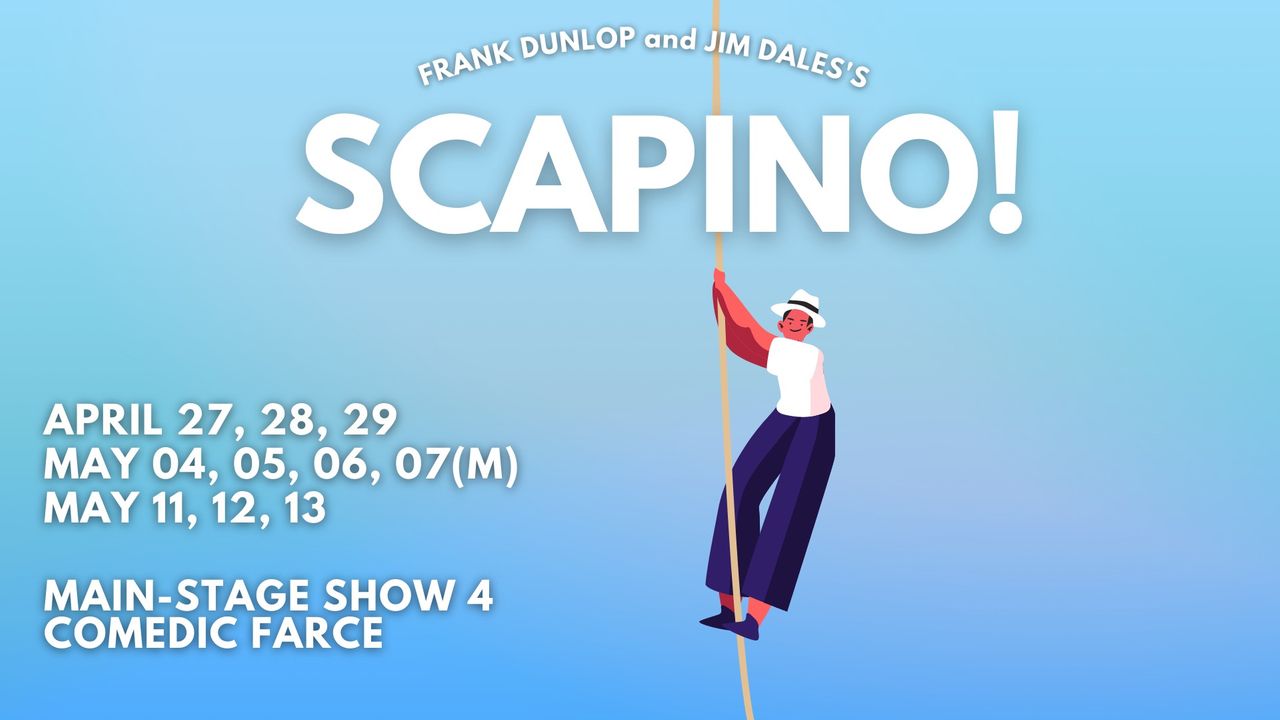 Scapino!” — set in Naples, Italy — presents a fun-filled and hilarious musical adaptation of Moliere's comic tale of “Les Fourberies de Scapin (Scapin’s Deceits)” at Marathon Community Theatre. 
