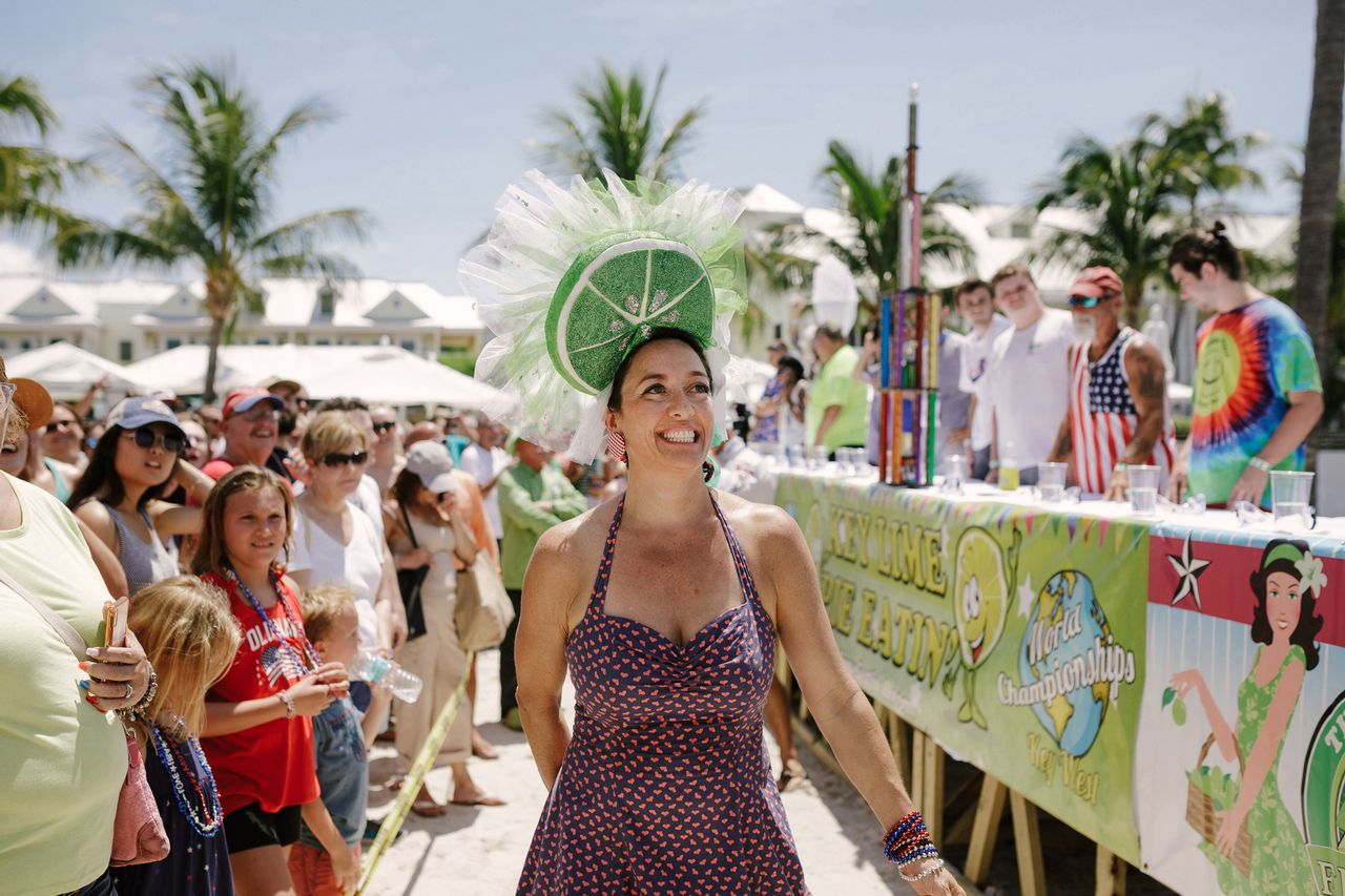 From June 30-July 4 it's all about the lime, with five days of Key Lime Festival activities, competitions, culinary experiences, and plenty of opportunities to sample variations of Key West's favorite dessert. Photo: Filda Konec/KeyLimeFestival.com
