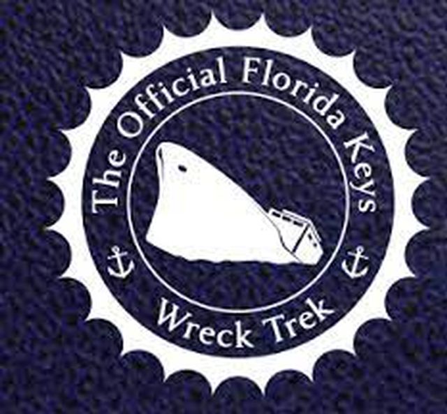Divers can use the Florida Keys Wreck Trek book to log their dive experiences. 