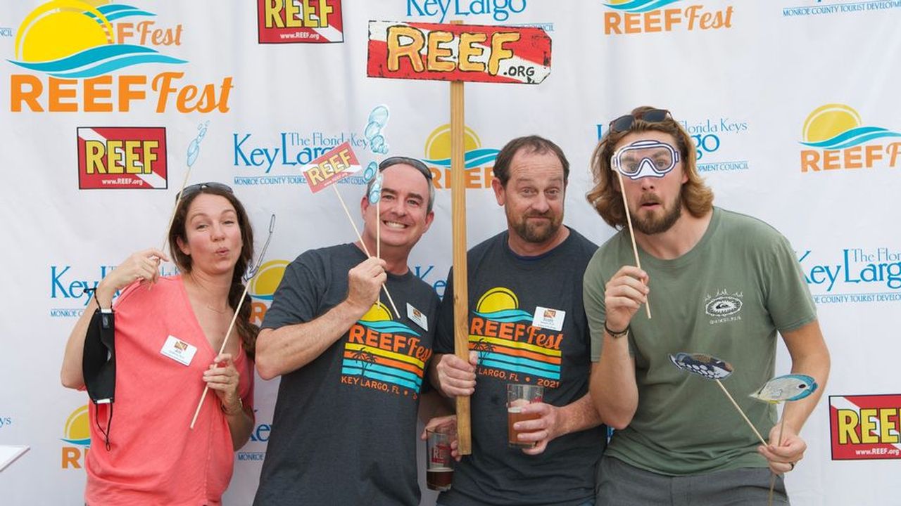 Ocean lovers join together for the four-day REEF Fest with filled with social events and ocean-themed seminars, plus coral reef dives, snorkeling adventures and kayak expeditions. Photo courtesy of REEF. 