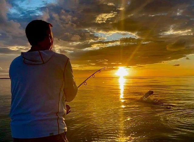 Islamorada's popularity as a fishing destination is based on the ability to fish both offshore and inshore in the same day to catch a wide variety of species, including tarpon, pictured here: Photo: Andy Newman