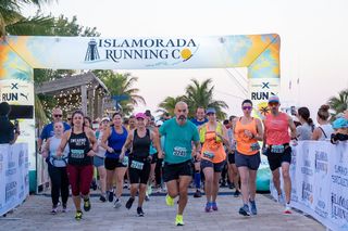Runners Flock to Islamorada’s Half Marathon, 10k, 5k and Beach ‘n Beer Mile for Warm Weather and Water Views