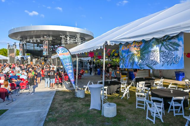 Shows take place at the open-air Coffee Butler Amphitheater in Key West's Truman Waterfront Park. Photo: Patrick Tewey