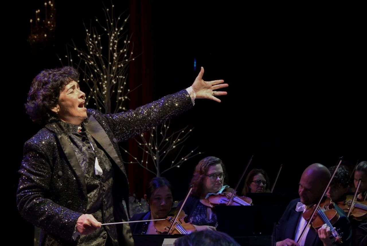 Sebrina María Alfonso, South Florida Symphony's founder and music director, leads the acclaimed orchestra in Key West performances March 1 and March 29. 