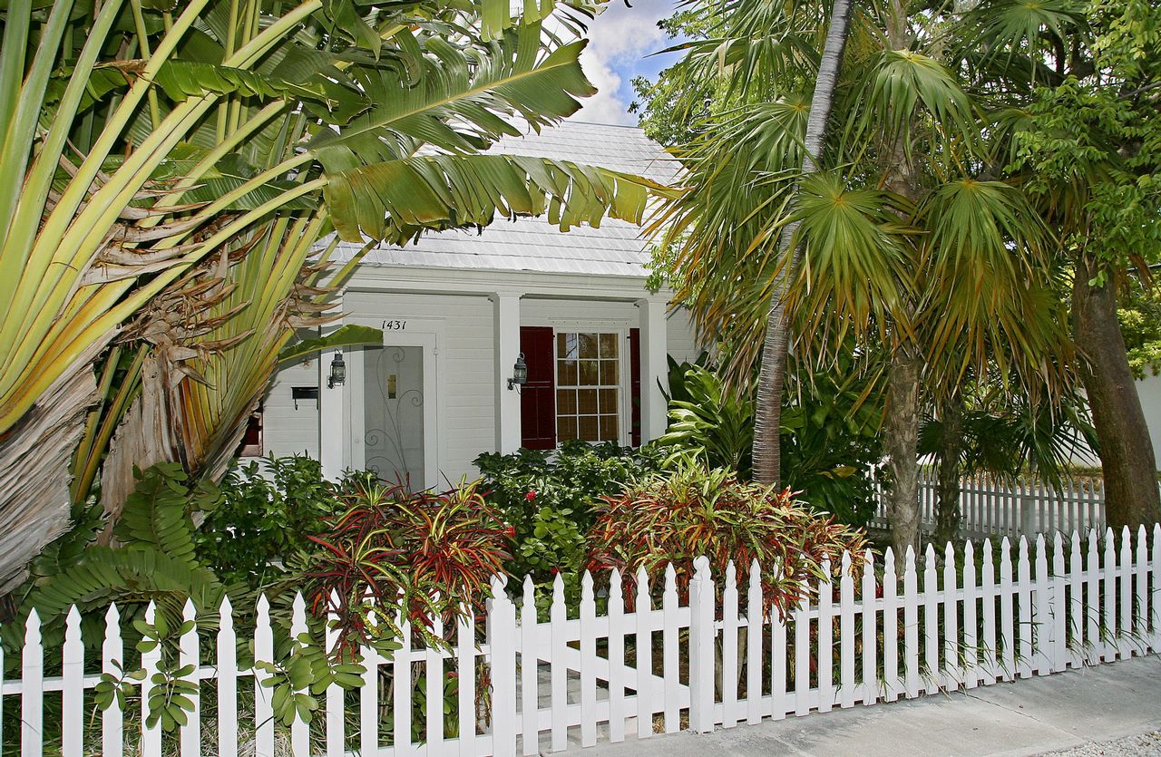 Tennessee Williams lived in this house on Duncan Street in Key West for over 30 years, helping to shape the rich literary culture of the island city. 