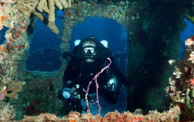 Dawson is one of just a handful of Keys divers specializing in JJ-CCR, a rugged and highly technical rebreather that makes underwater diving silent and nearly bubble-free.