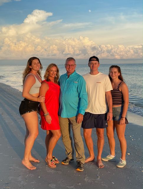 Dawson and his wife, Molly have three children: Madeline, who is earning her doctorate in physical therapy; Gavin, a student at Florida State University studying business and hospitality; and Haylie, a junior in high school.
