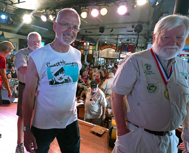 In July 2023, Whalton traveled back to Key West to experience Hemingway Days for the first time since his departure 16 years prior. Photo: Andy Newman