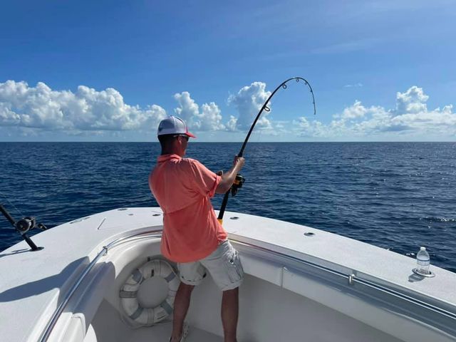 Betz believes a bent rod and screaming reel, while surrounded by the beauty of the Florida Keys, is magical. 