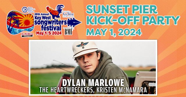 Dylan Marlow headlines the May 1 kick-off party at Sunset Pier along with the Heartwreckers and Kristen McNamara. 
