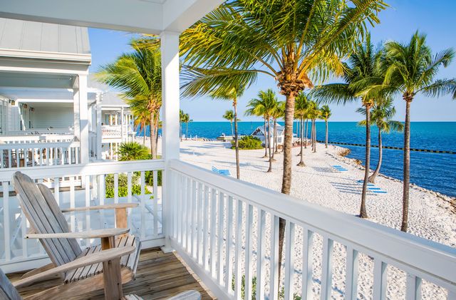 Tranquility Bay Beachfront Resort overlooking the Gulf of Mexico in Marathon is perfect for both family vacations and romantic getaways. Photo: Tranquility Bay