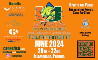 UM Sports Hall of Fame & Museum Celebrity Fishing Tournament  Returns to Islamorada June 20-22