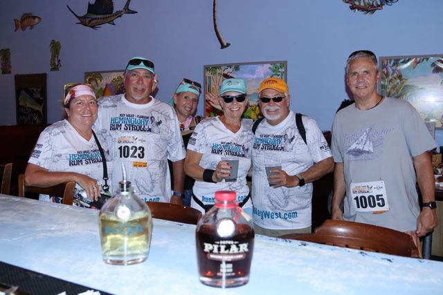Participants can reward themselves during the Rum Stroll and Beach N Beer Mile. 
