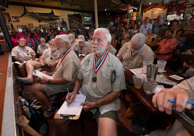 Previous winners of the contest, known as The Papas, serve as judges for each year's competition. 