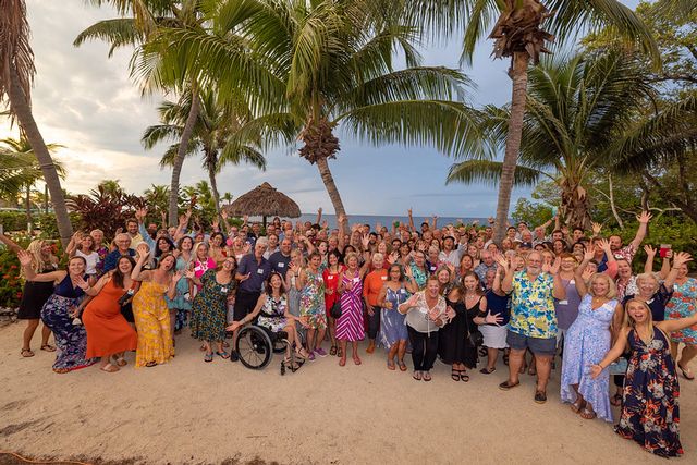 Festivalgoers can connect with other REEF Fest attendees for dinner, drinks and a Keys sunset over Florida Bay. Photo: REEF