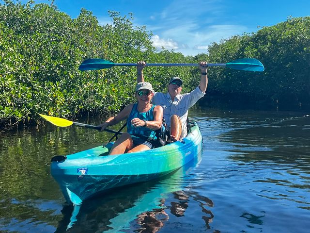 Friday and Saturday morning paddling trips take participants into the mangrove estuary at John Pennekamp Coral Reef State Park. Photo: Florida Bay Outfitters