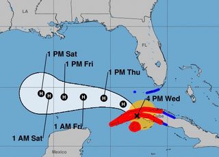 Tropical Storm Warning in Effect for Middle Keys Through Key West