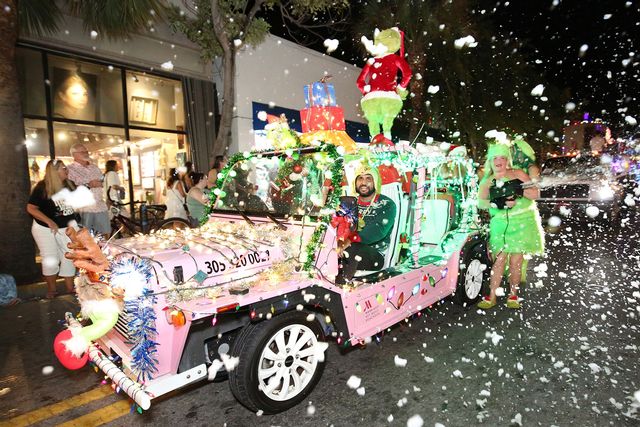 Key West's Hometown Holiday Parade is always a festive, family-friendly event. Photo: Carol Tedesco