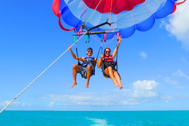 Sunset Watersports bills itself as the oldest parasailing company in the country and the oldest established family-owned and -operated Key West watersports company. 