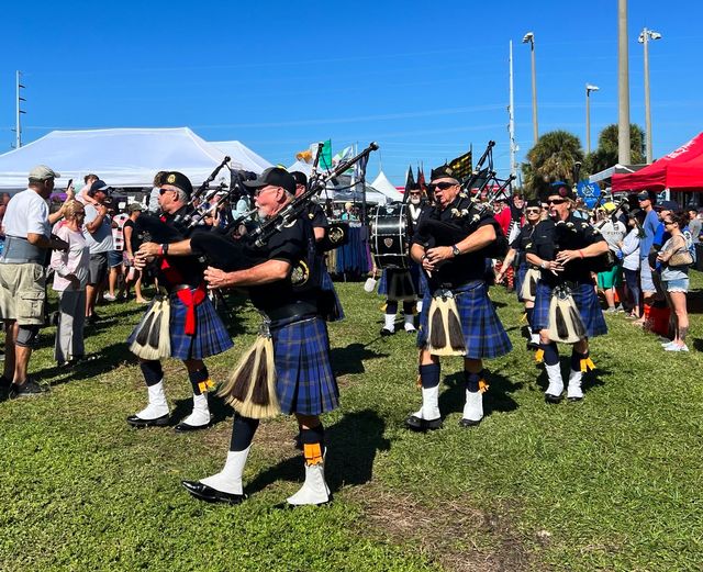 The Police Pipe and Drum Corp is to perform at pre-festival kick-off parties and at the festival, including at Saturday's 12 p.m. opening ceremonies. 