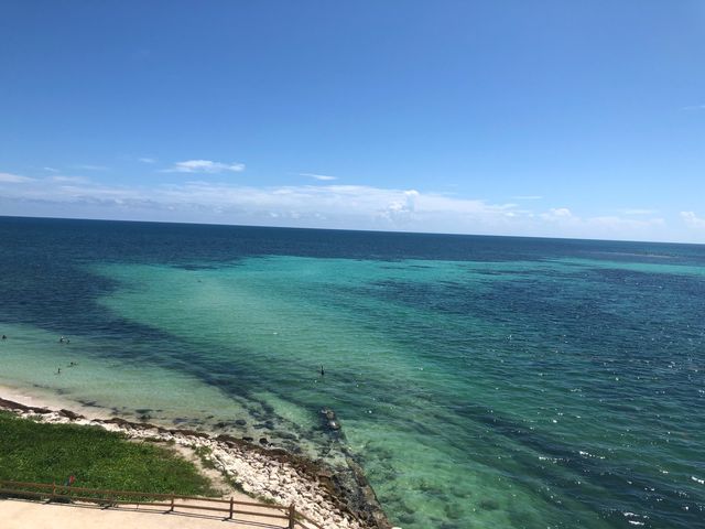 The restored, mile-long Sandspur Beach offers beautiful Atlantic Ocean water views. Photo: Rob O'Neal