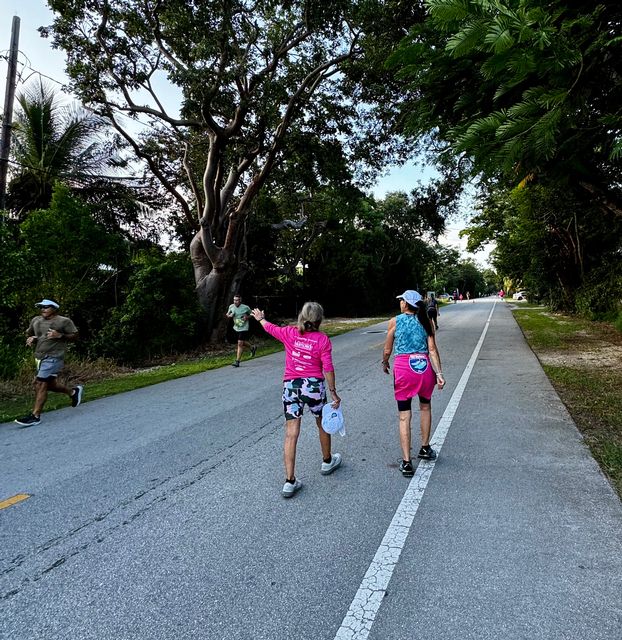 The Old Highway 5k Run/Walk takes place on the section of the shaded roadway that begins at Coral Shores High School. Photo: JoNell Modys