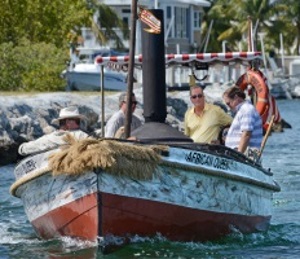 The original African Queen vessel featured in the Humphrey Bogart film of the same name! Take a ride on it when in Key Largo