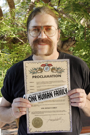 In October 2000, the Key West City Commission unanimously adopted One Human Family as the island’s official philosophy. The commission’s proclamation read, in part, “Key West is an enlightened island community that is passionate about all living together as caring, sharing neighbors.