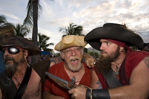 The family-focused Pirate Bazaar and Thieves' Market features pirate paraphernalia, memorabilia, art, interactive kids' activities and games. Attendees might even spot Caesar and his buccaneer brethren there.  